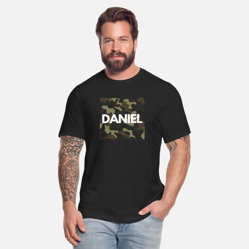 Daniel Name Hoodies Men Good Quality Camouflage