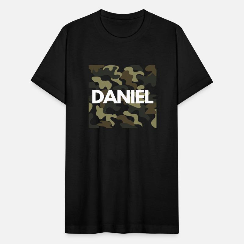 Daniel Name Hoodies Men Good Quality Camouflage