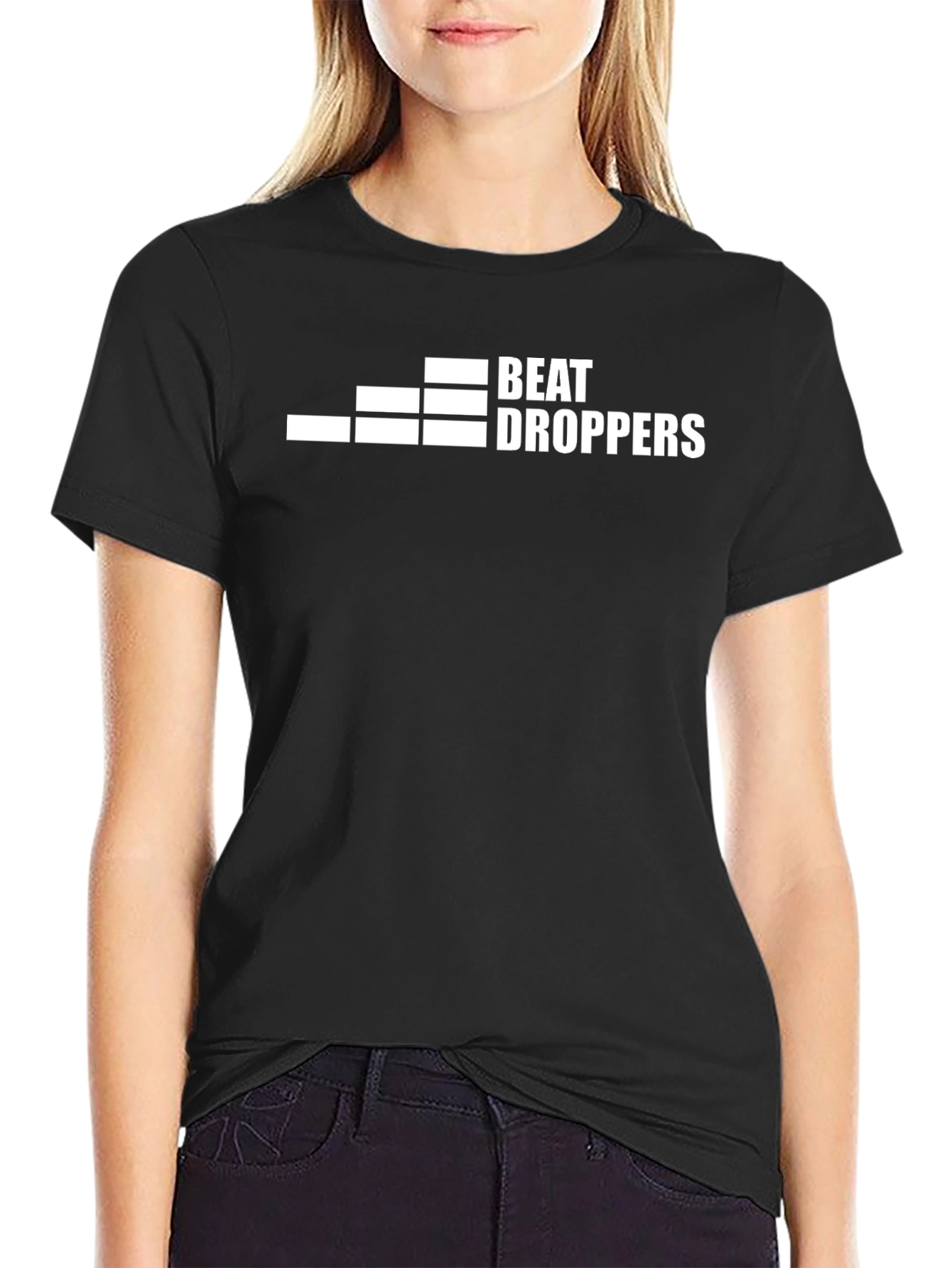 Beat Droppers T-Shirt - Black Graphic Tee