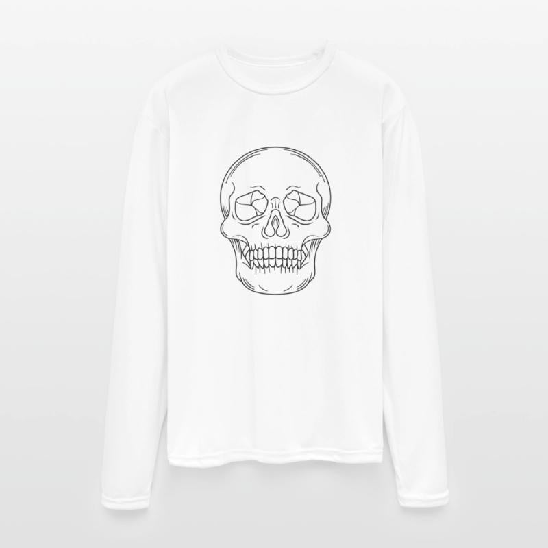 Dark Purple Skull Halloween