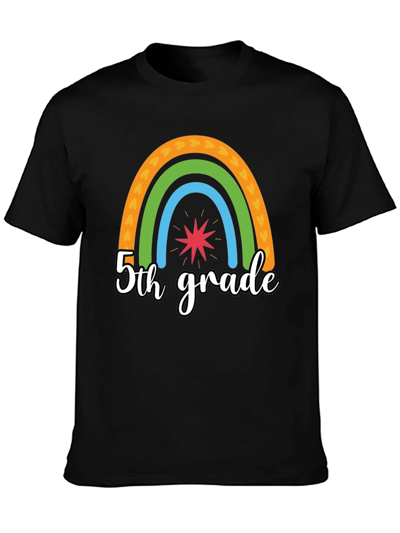 5th Grade Rainbow T-Shirt