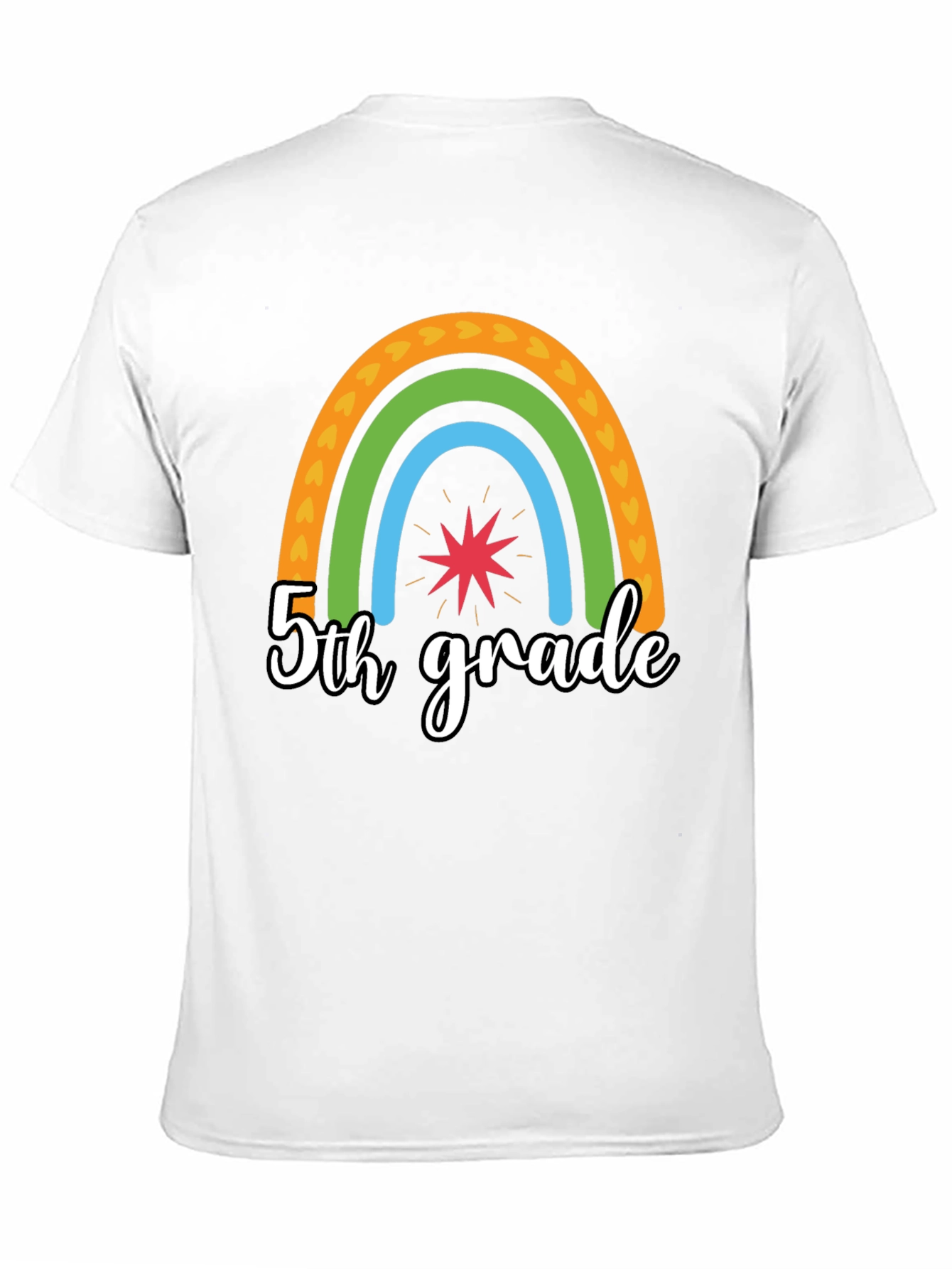 5th Grade Rainbow T-Shirt