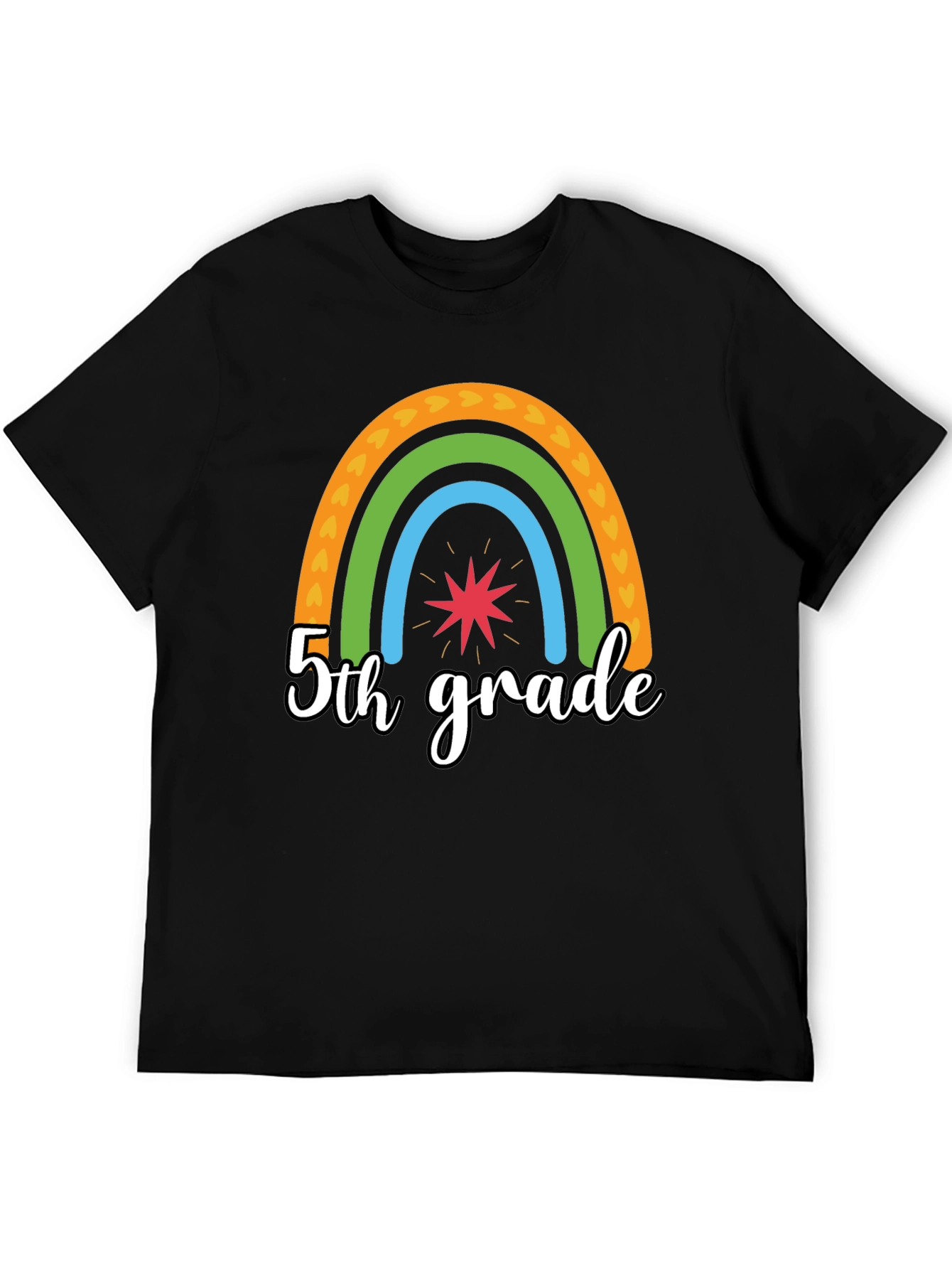 5th Grade Rainbow T-Shirt