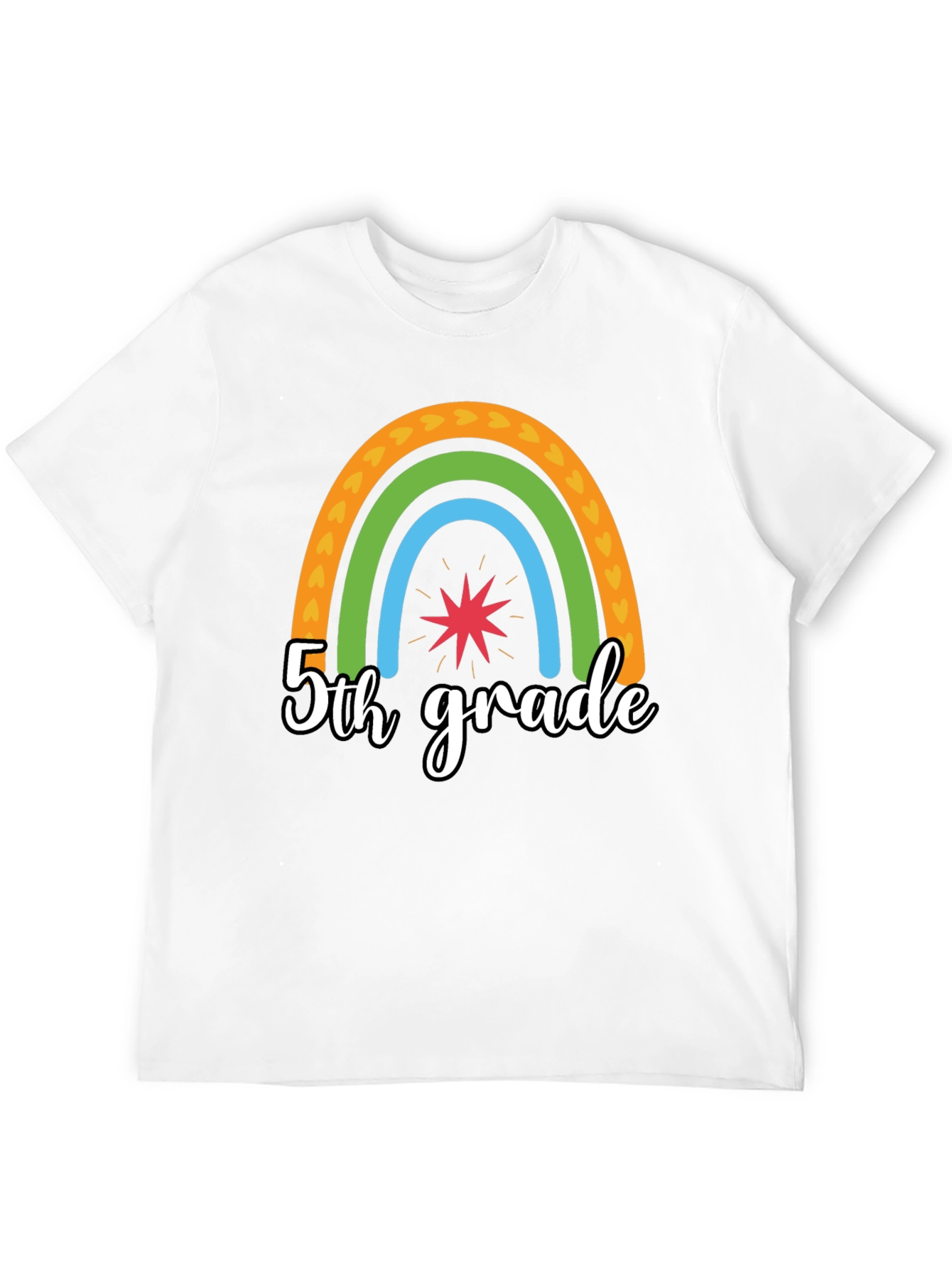 5th Grade Rainbow T-Shirt