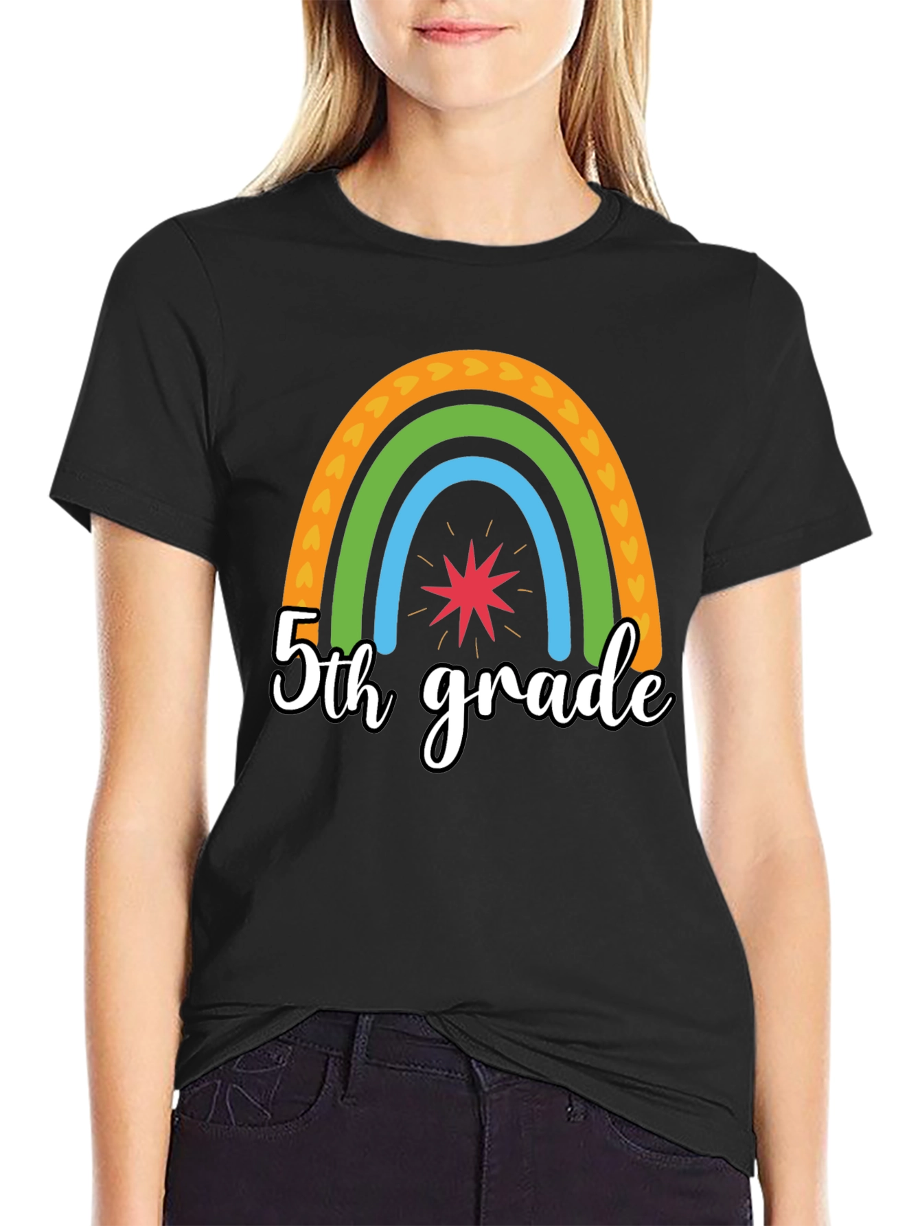 5th Grade Rainbow T-Shirt