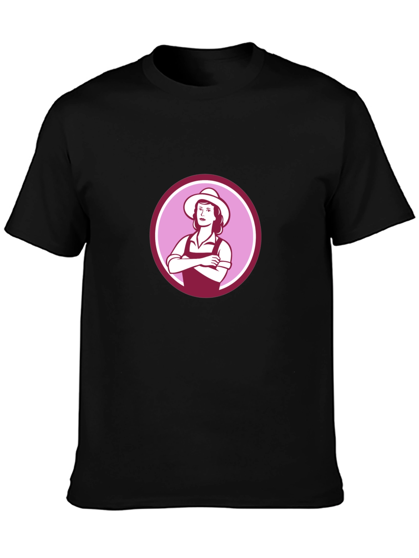 Retro Farmer Girl Graphic Tee