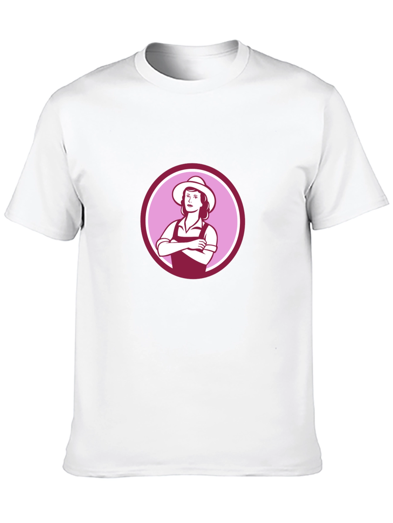 Retro Farmer Girl Graphic Tee