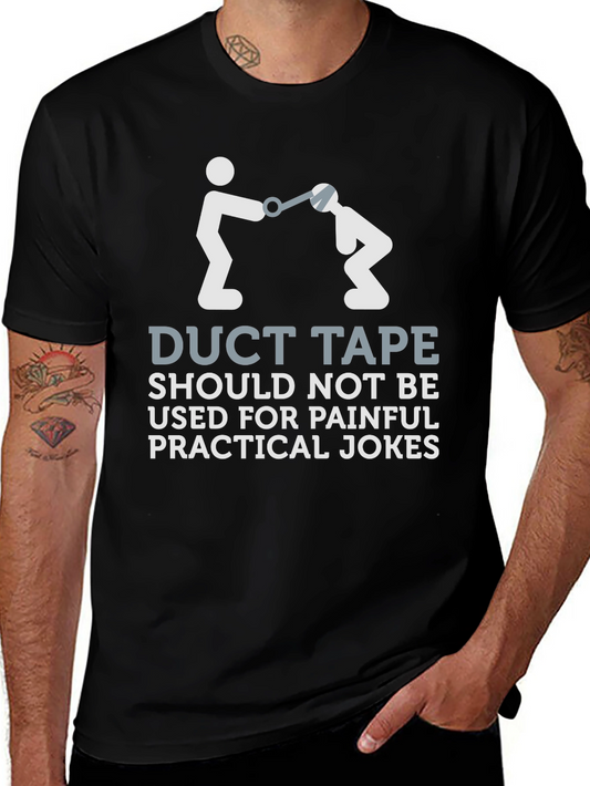 Duct Tape Practical Joke T-Shirt