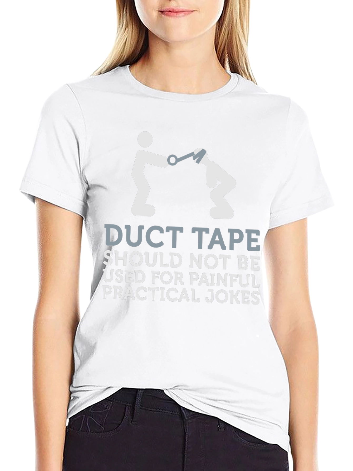 Duct Tape Practical Joke T-Shirt