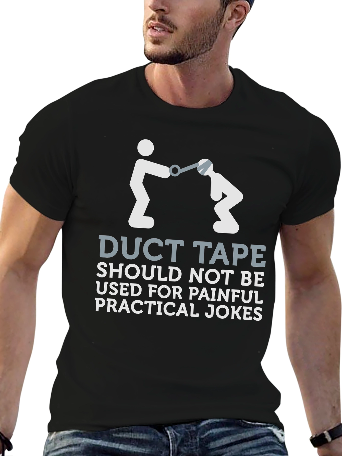 Duct Tape Practical Joke T-Shirt