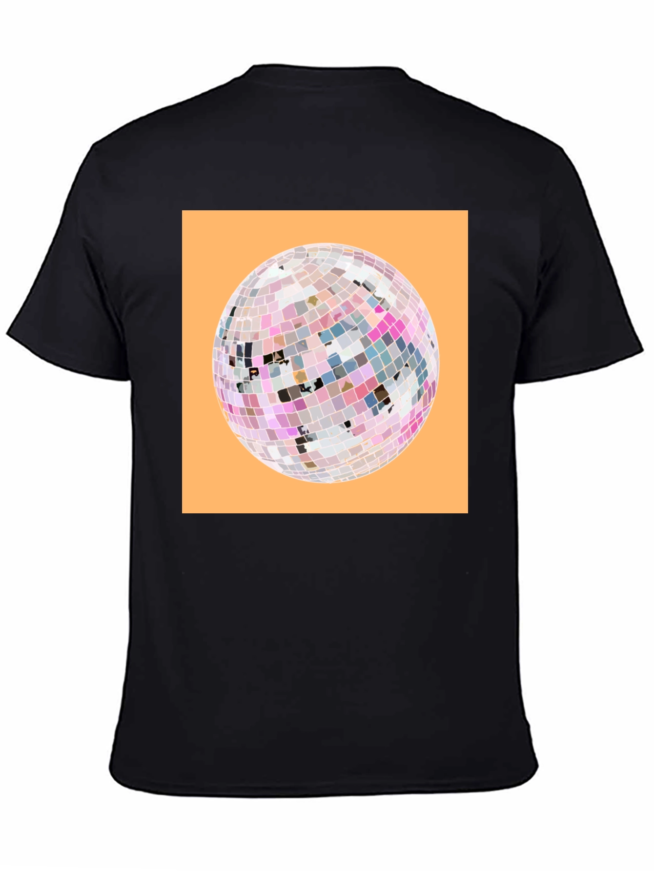 Disco Ball Graphic Tee - Retro Party Shirt