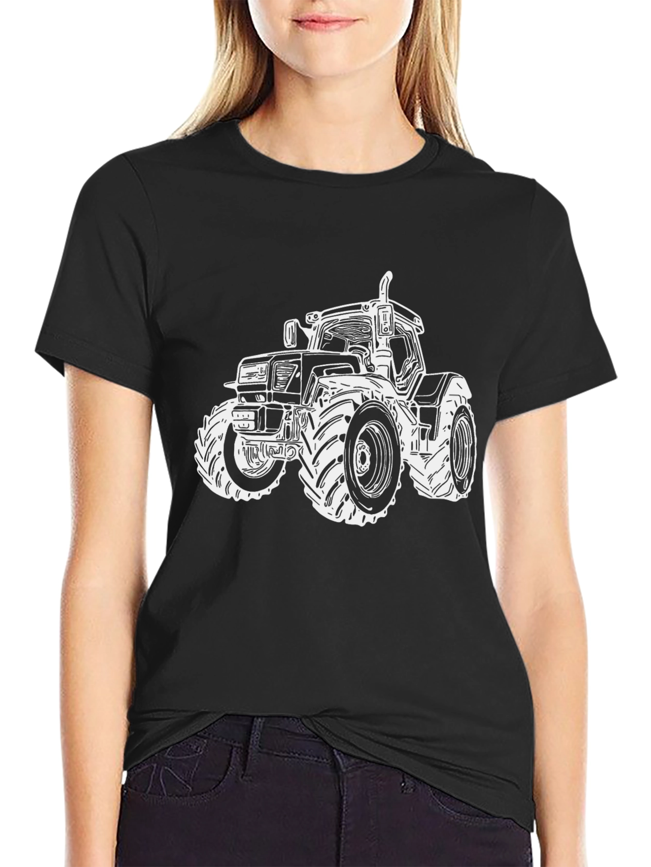 Tractor Graphic T-Shirt - Farm Vehicle Tee