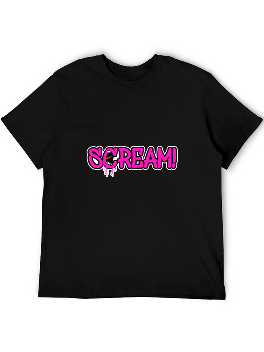 Scream! Graphic Tee - Black T-Shirt