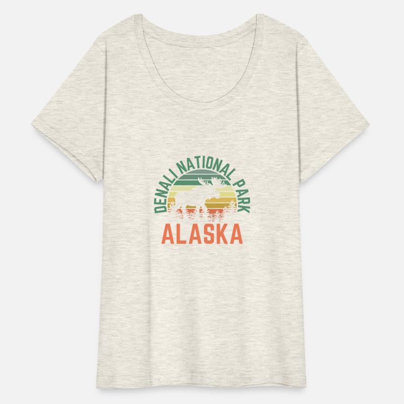 Denali National Park Alaska Moose Hiking Nature