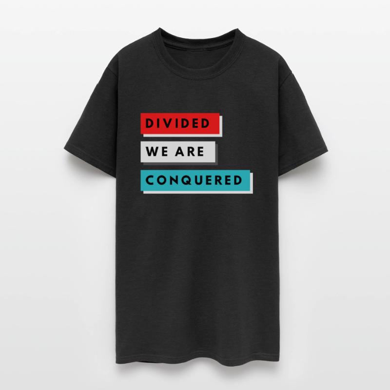 DESIGNDIVIDED WE ARE CONQUERED green