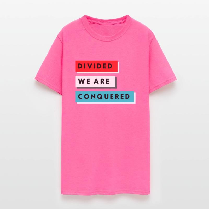 DESIGNDIVIDED WE ARE CONQUERED green