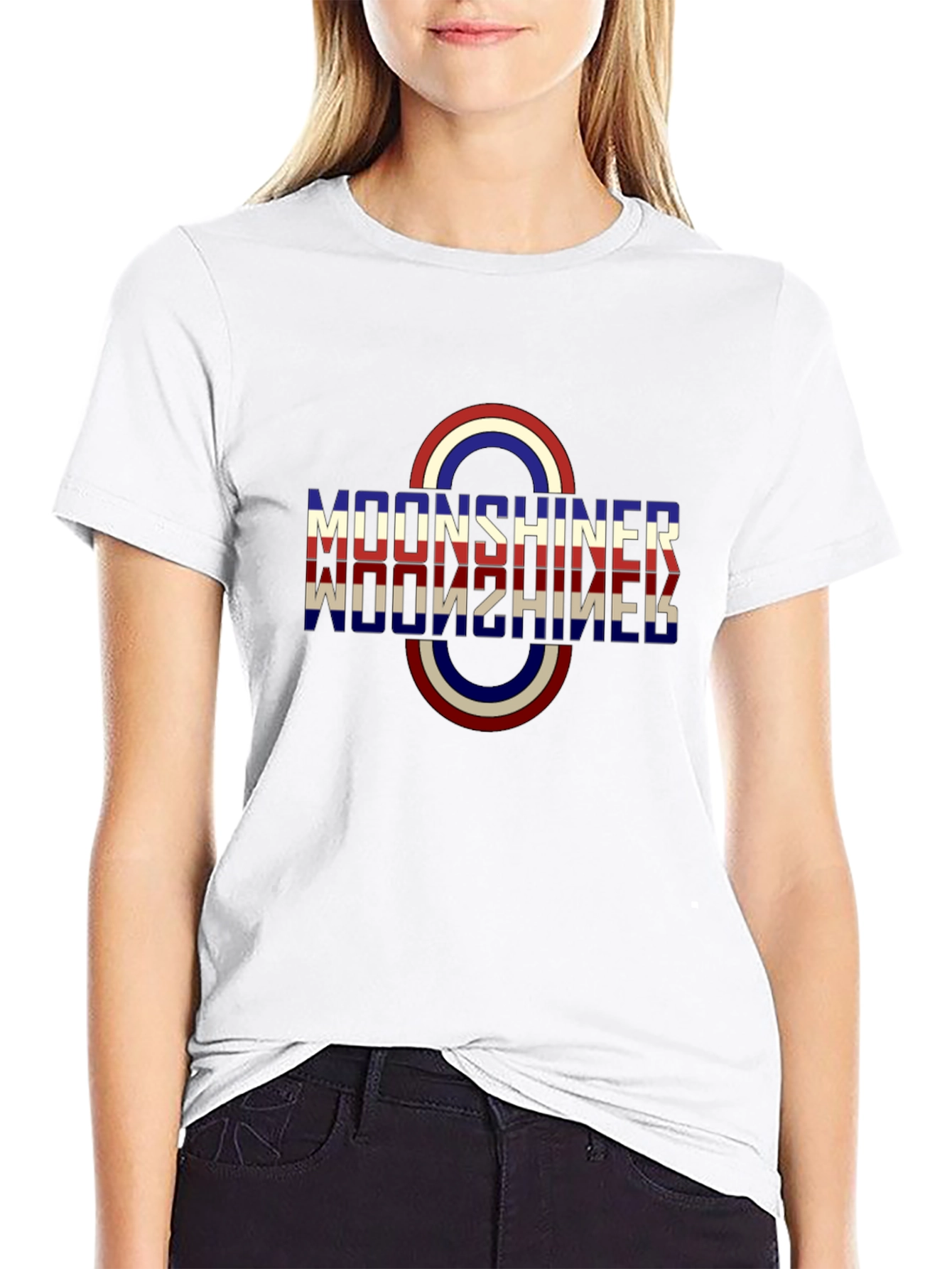 Moonshiner Graphic Tee - Classic Round Design