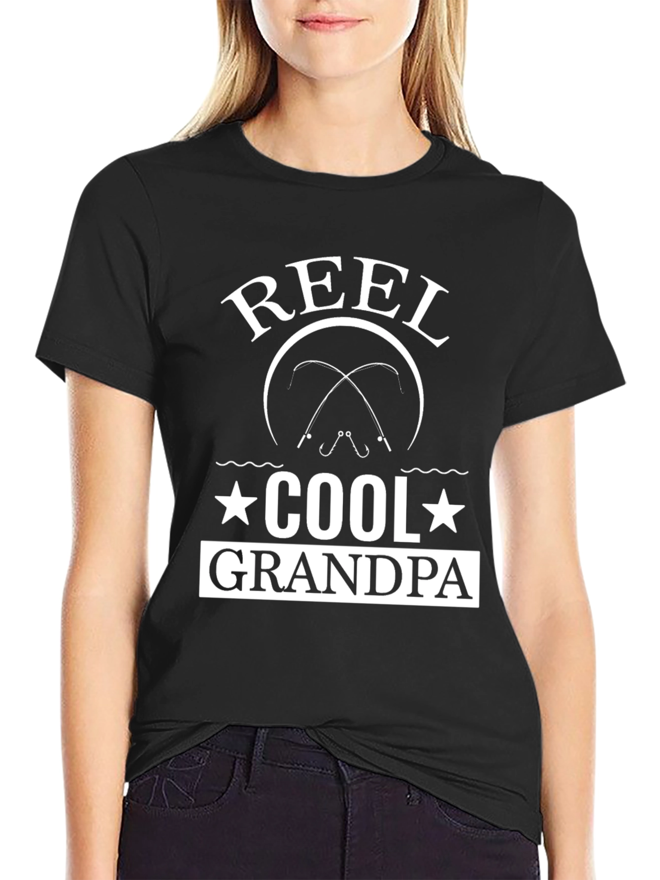 Reel Cool Grandpa Fishing T-Shirt