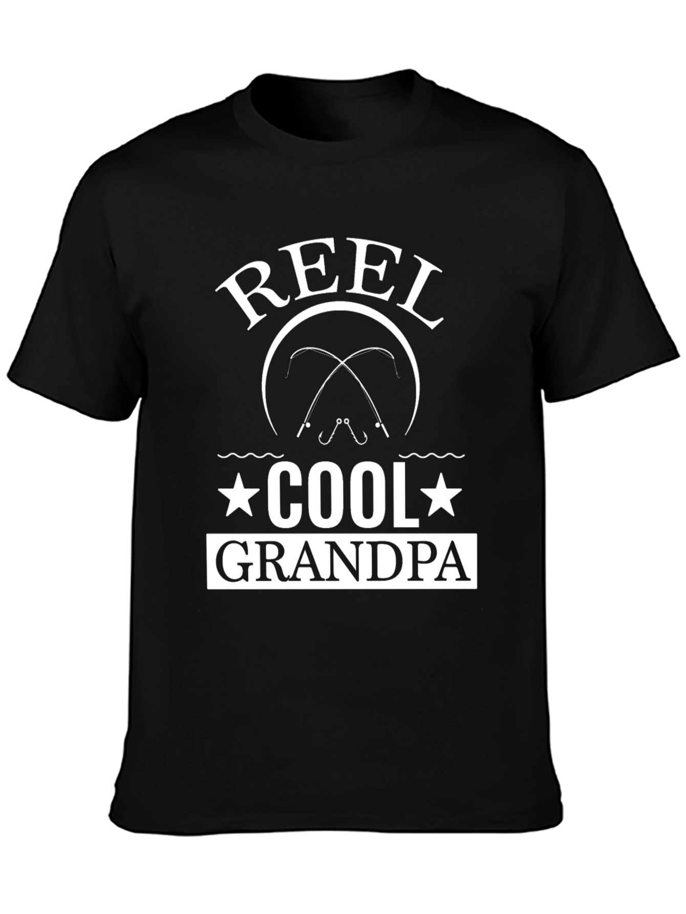 Reel Cool Grandpa Fishing T-Shirt