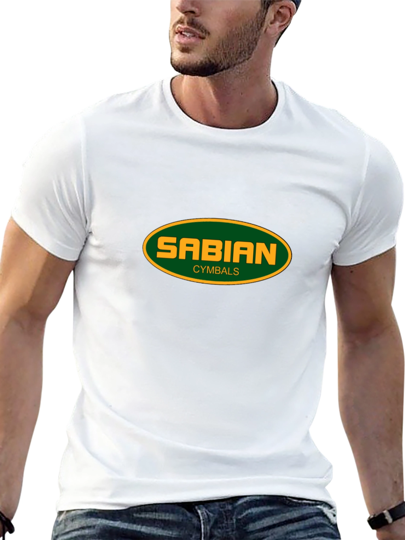 Sabian Cymbals Black T-Shirt - Drummer Apparel