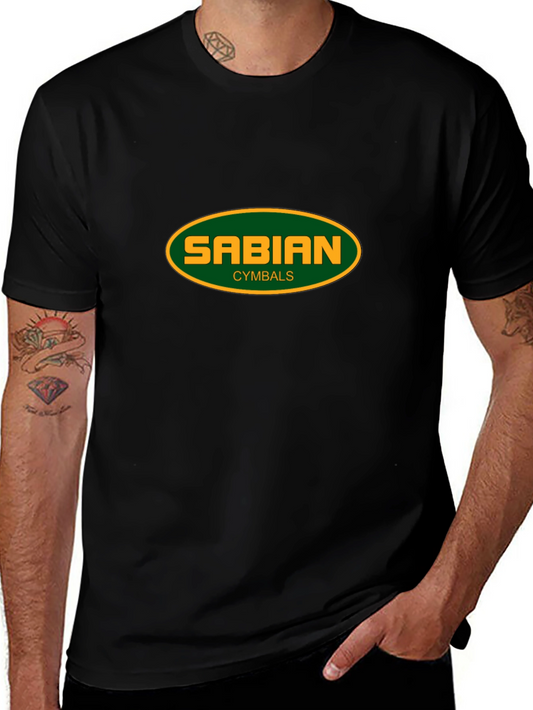 Sabian Cymbals Black T-Shirt - Drummer Apparel