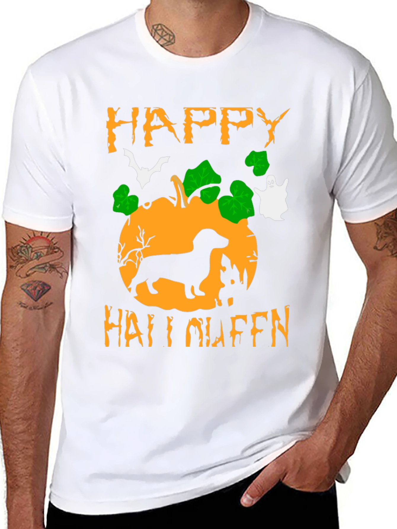 Happy Hallo-ween Dachshund T-Shirt
