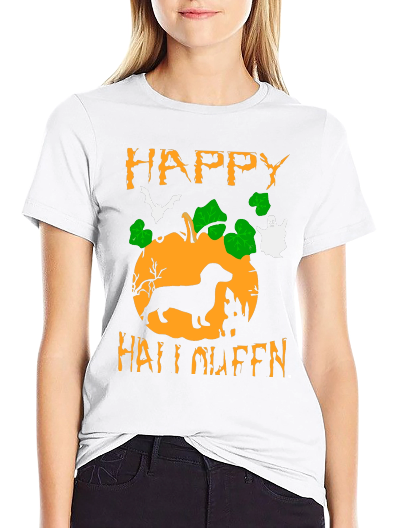 Happy Hallo-ween Dachshund T-Shirt