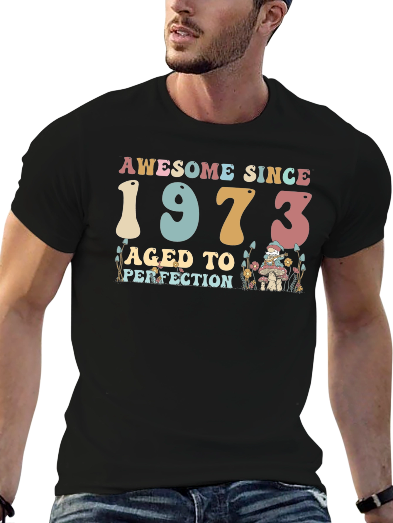 Awesome Since 1973 Graphic T-Shirt
