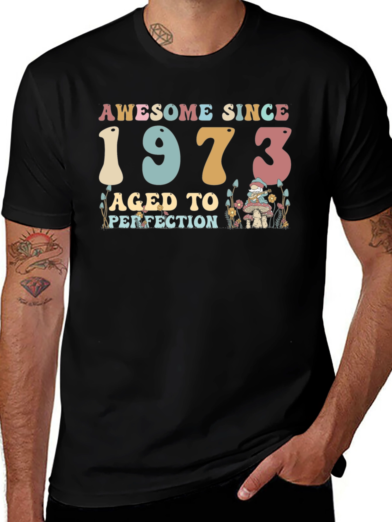 Awesome Since 1973 Graphic T-Shirt