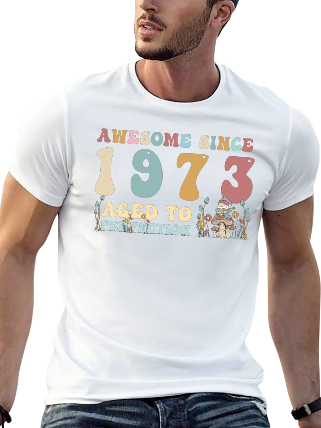 Awesome Since 1973 Graphic T-Shirt