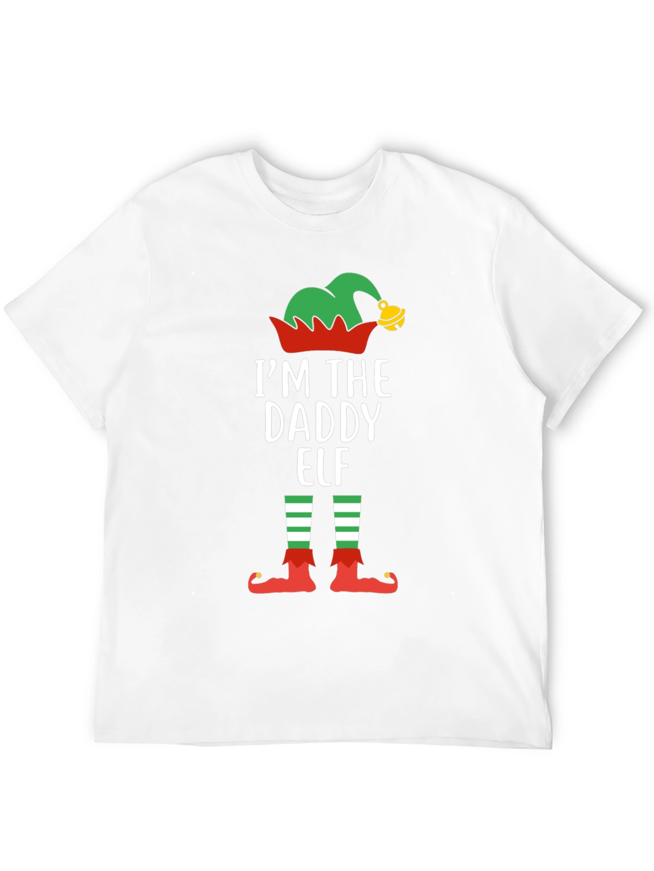 Daddy Elf T-Shirt - Holiday Festive Top