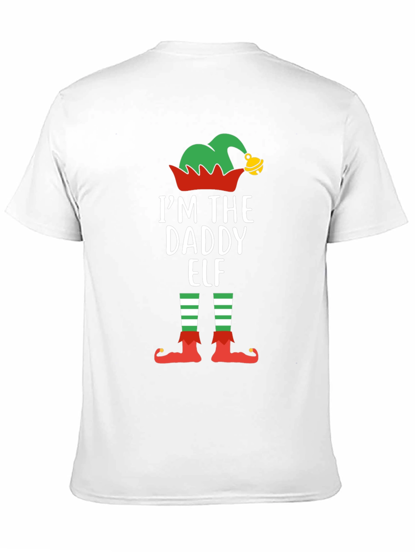 Daddy Elf T-Shirt - Holiday Festive Top