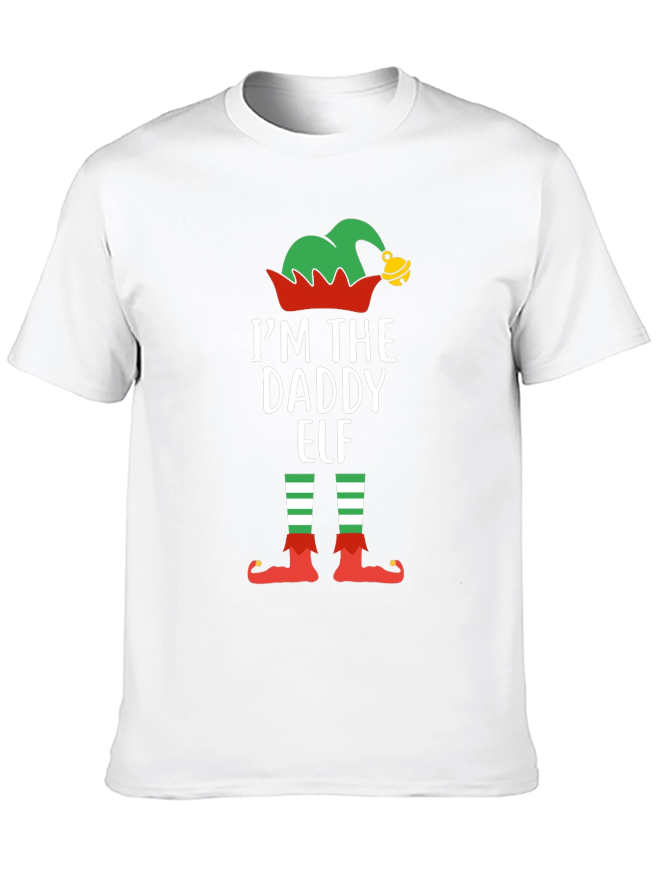 Daddy Elf T-Shirt - Holiday Festive Top