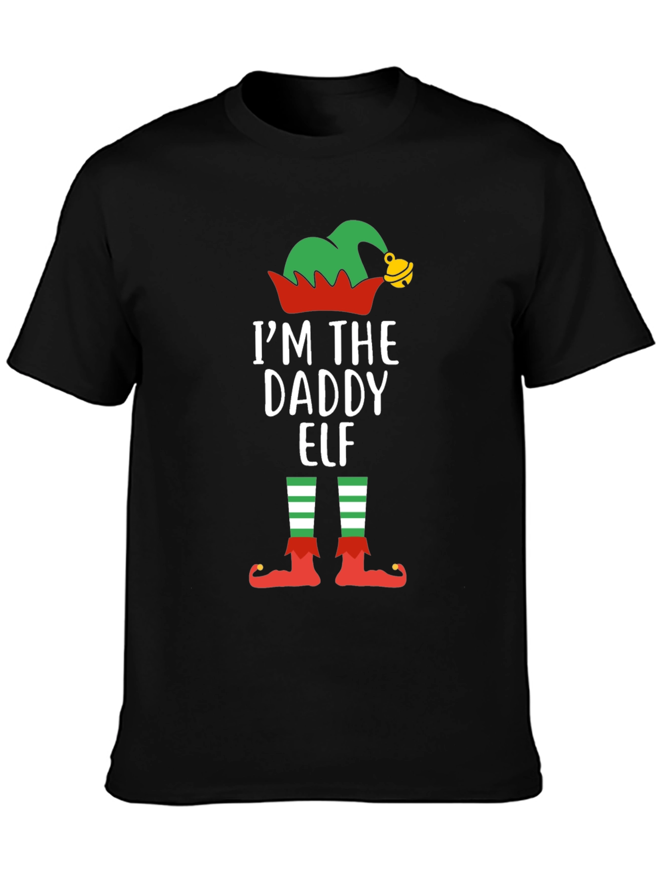 Daddy Elf T-Shirt - Holiday Festive Top