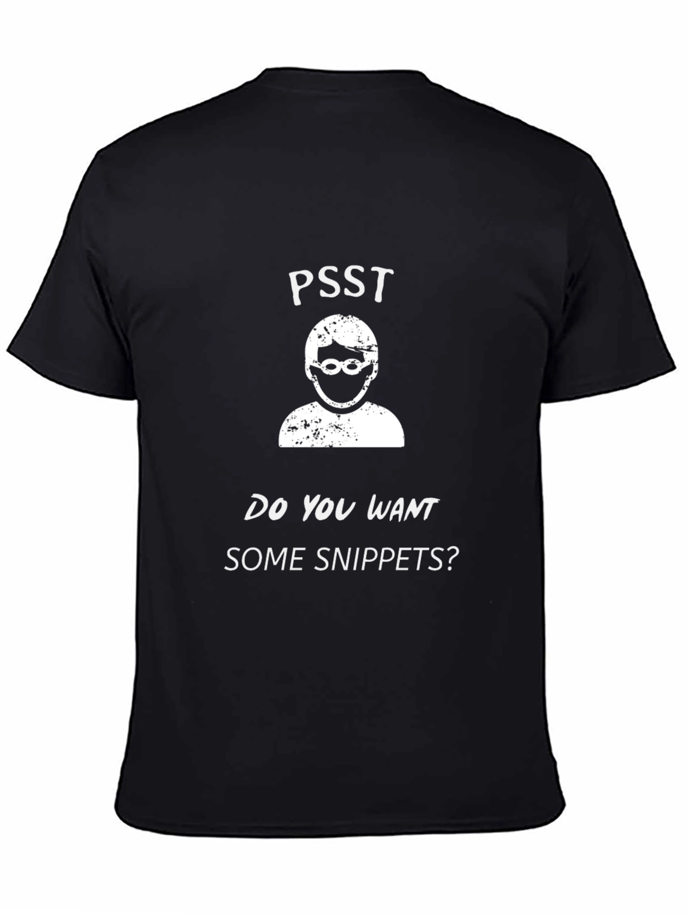 Psst Snippets T-Shirt - Soft Cotton Tee