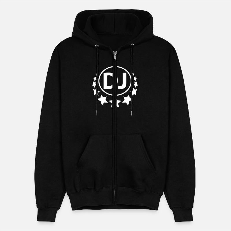 DJ Deejay Star Dance Club Disco Music Party Logo