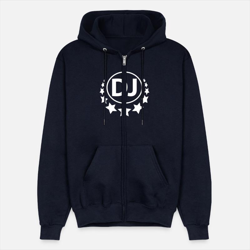 DJ Deejay Star Dance Club Disco Music Party Logo