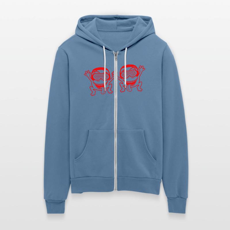 DJ Team 2 Happy Monsters Jumping Crew Music Party