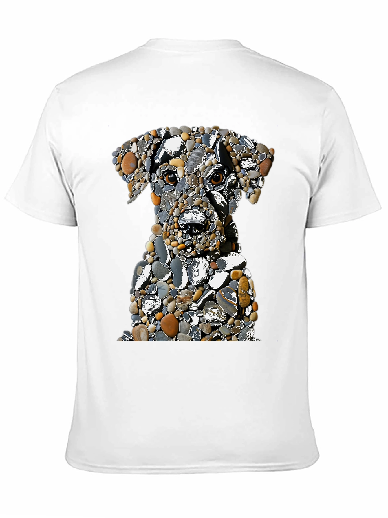 Stone Dog Graphic Tee - Unique Pet Lover Gift