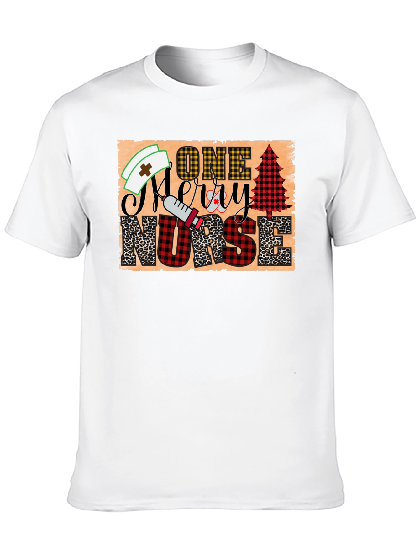 One Merry Nurse Christmas T-Shirt
