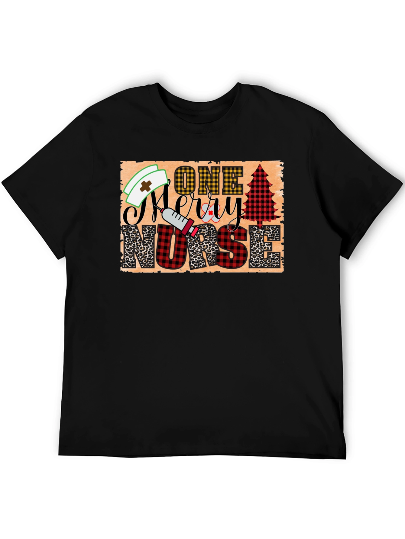 One Merry Nurse Christmas T-Shirt