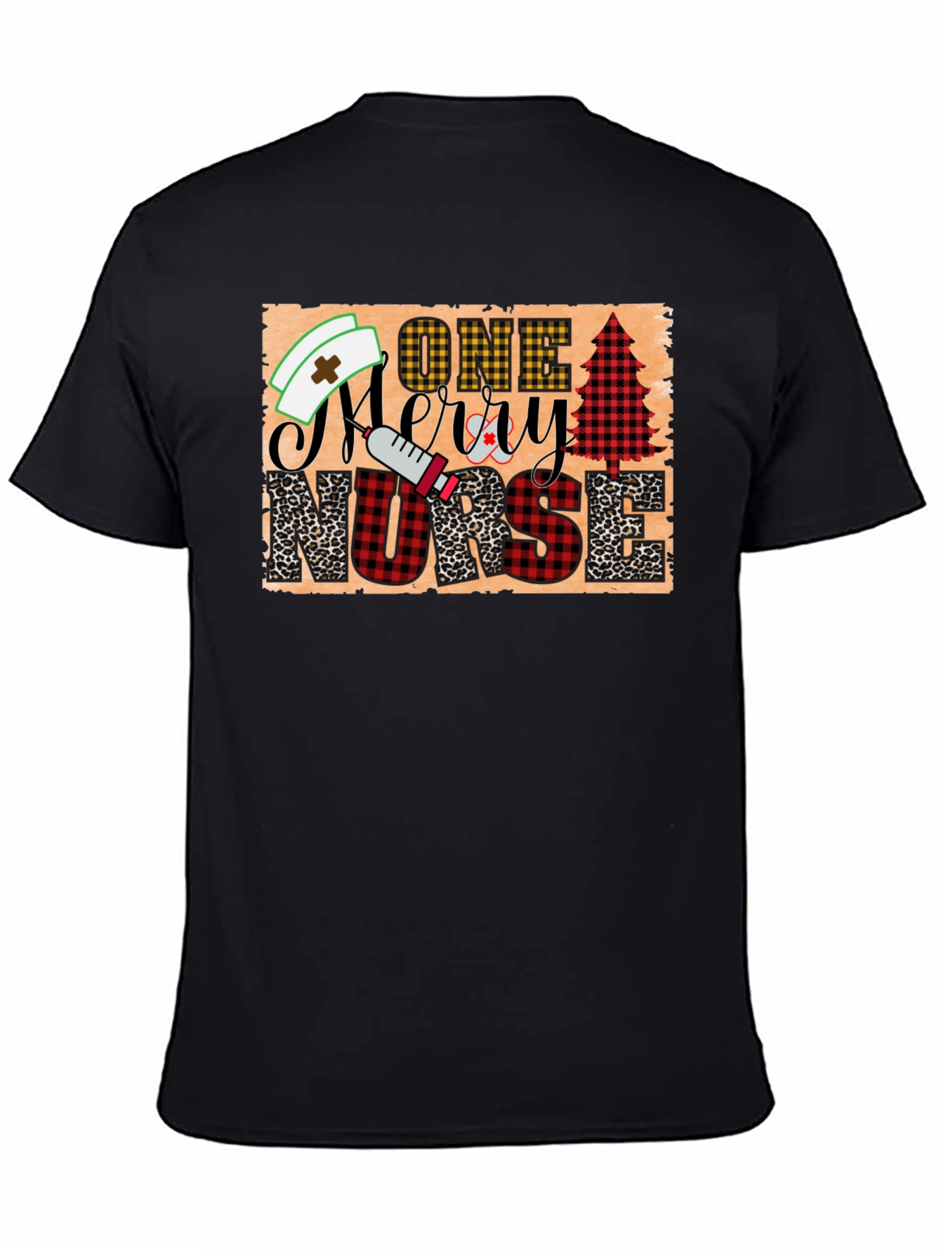 One Merry Nurse Christmas T-Shirt