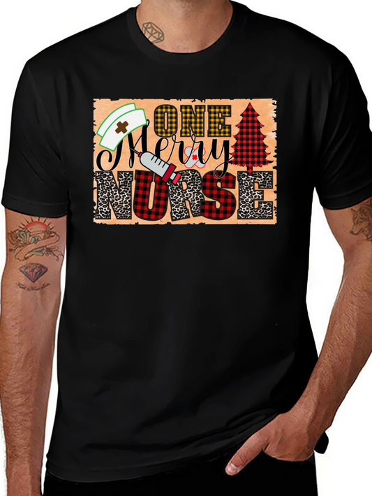 One Merry Nurse Christmas T-Shirt