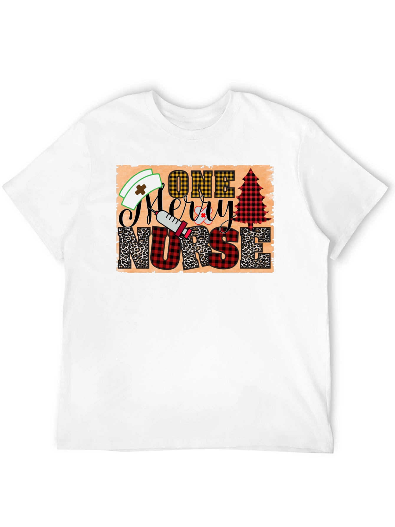 One Merry Nurse Christmas T-Shirt