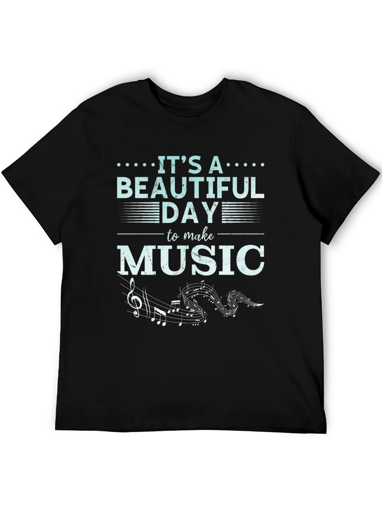 Its a Beautiful Day for Music Graphic Tee