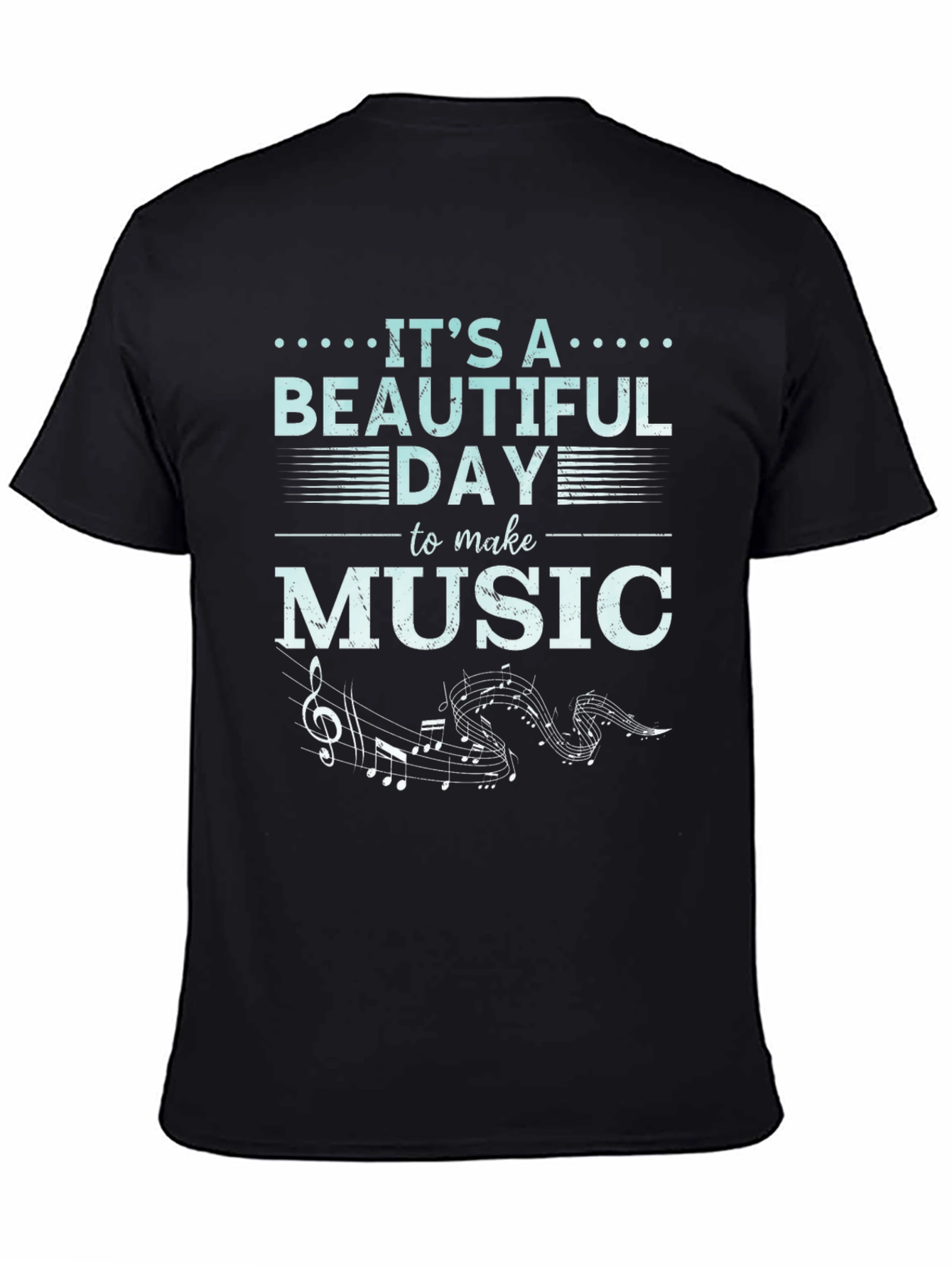 Its a Beautiful Day for Music Graphic Tee