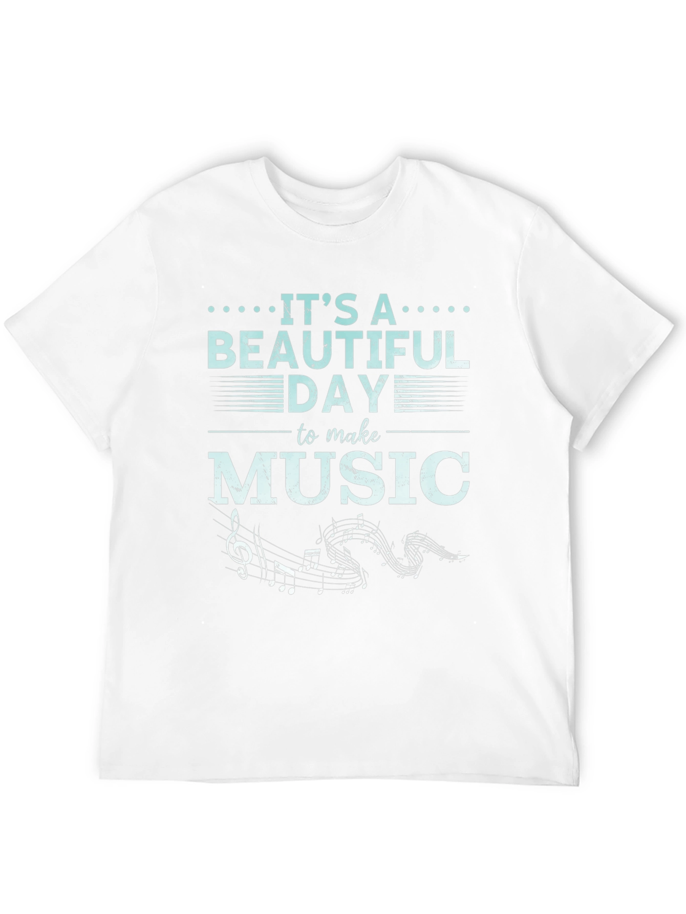 Its a Beautiful Day for Music Graphic Tee