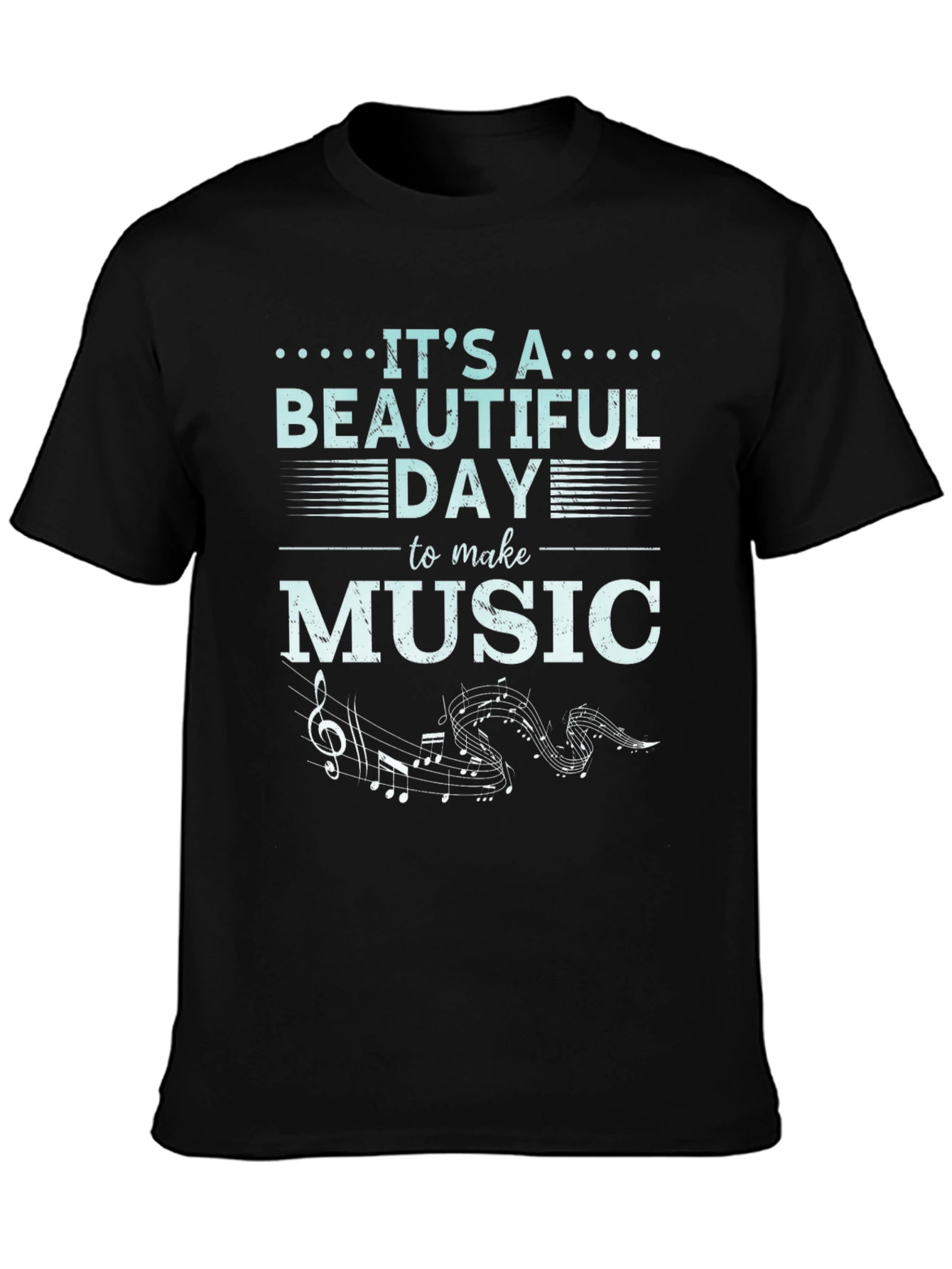 Its a Beautiful Day for Music Graphic Tee