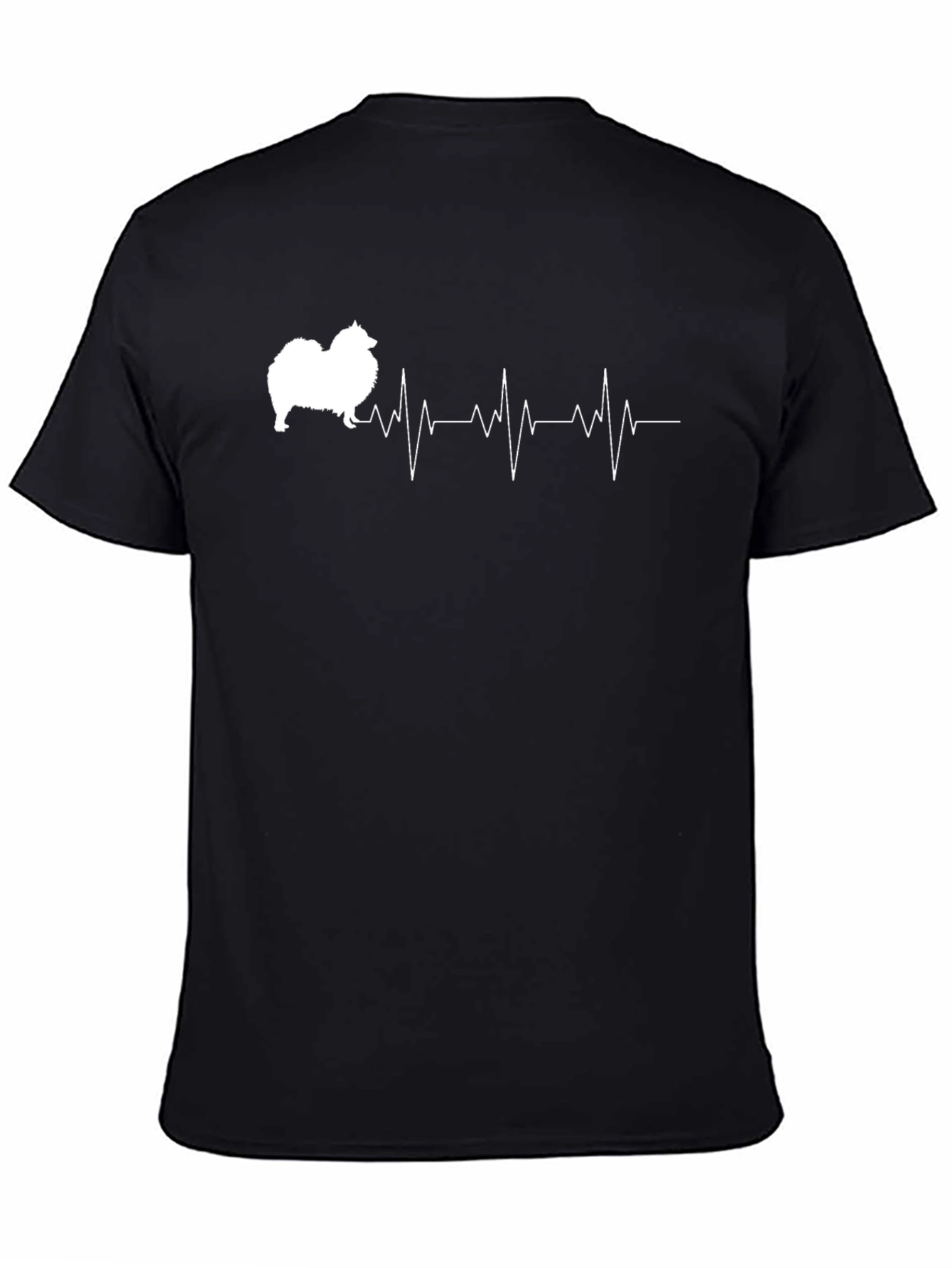 Pomeranian Heartbeat T-Shirt Dog Lover Tee