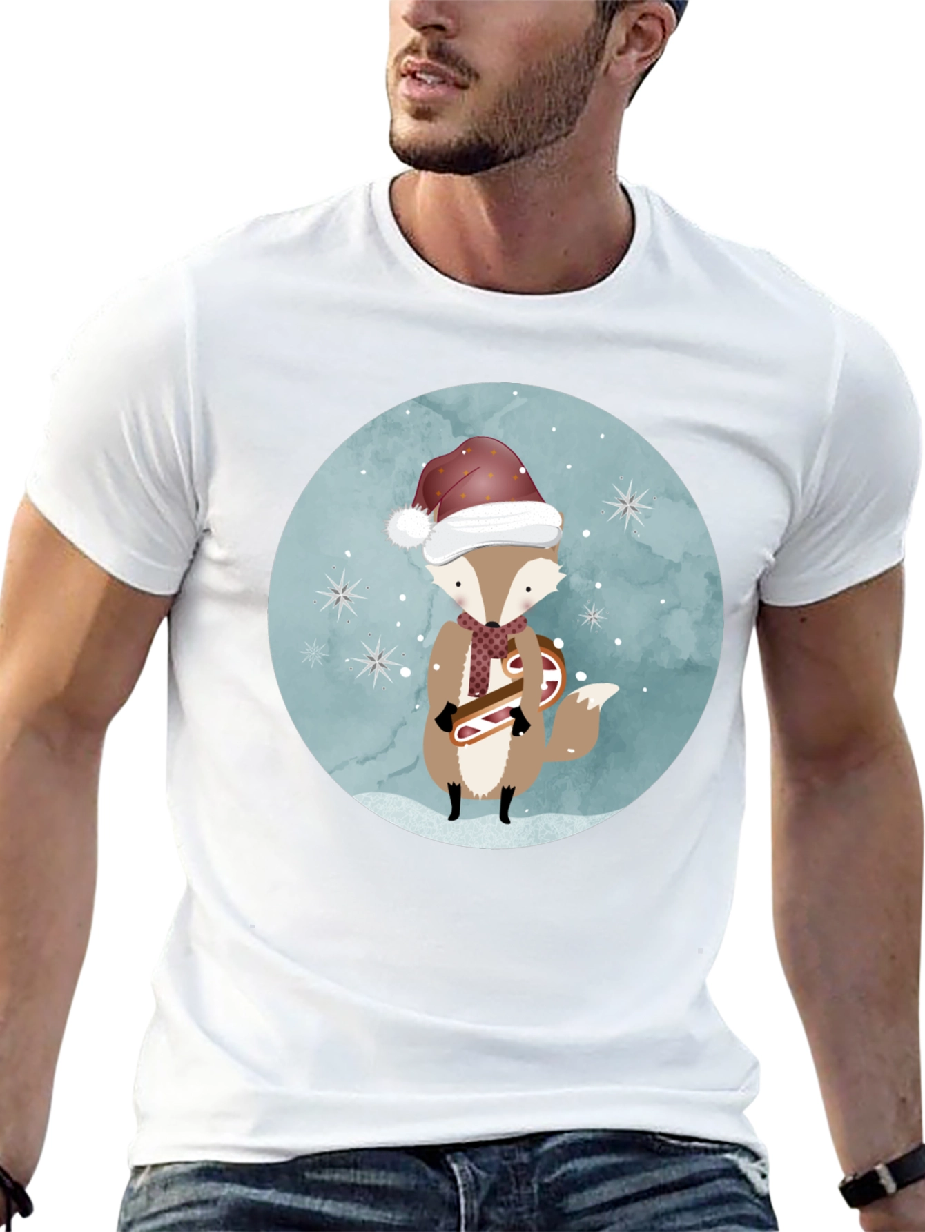 Festive Fox Graphic Tee